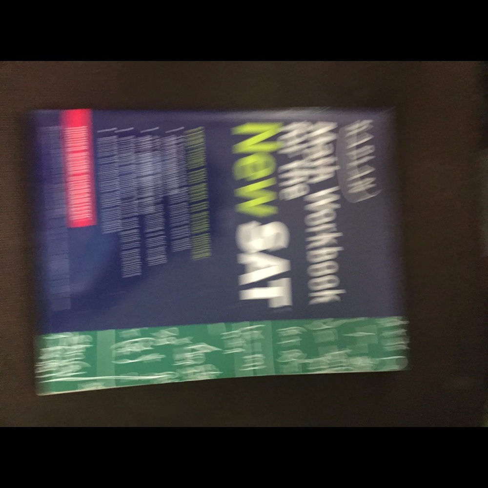 Math workbook for the New sat